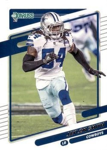 #191 Jaylon Smith - Dallas Cowboys - 2021 Donruss Football