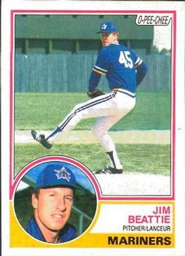#191 Jim Beattie - Seattle Mariners - 1983 O-Pee-Chee Baseball