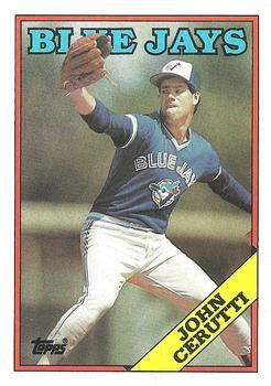 #191 John Cerutti - Toronto Blue Jays - 1988 Topps Baseball