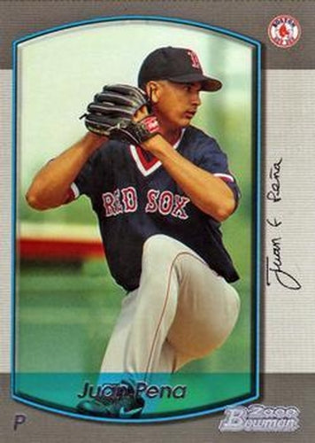 #191 Juan Pena - Boston Red Sox - 2000 Bowman Baseball