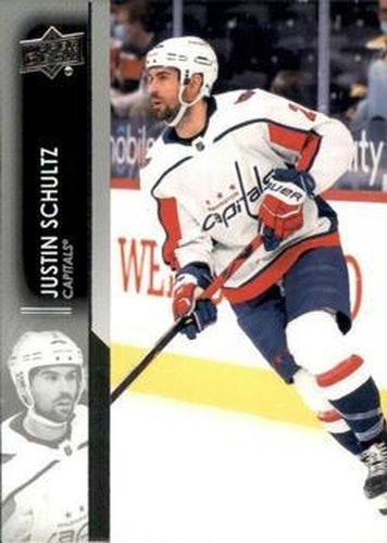 #191 Justin Schultz - Washington Capitals - 2021-22 Upper Deck Hockey