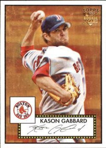 #191 Kason Gabbard - Boston Red Sox - 2006 Topps 1952 Edition Baseball