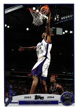 #191 Keon Clark - Sacramento Kings - 2003-04 Topps Basketball