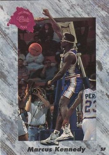 #191 Marcus Kennedy - Portland Trail Blazers - 1991 Classic Four Sport