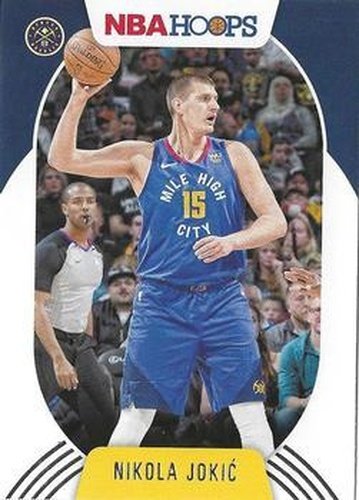 #191 Nikola Jokic - Denver Nuggets - 2020-21 Hoops Basketball