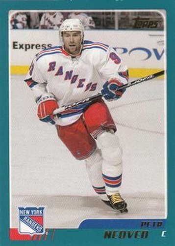 #191 Petr Nedved - New York Rangers - 2003-04 Topps Hockey