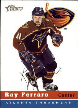 #191 Ray Ferraro - Atlanta Thrashers - 2000-01 Topps Heritage Hockey