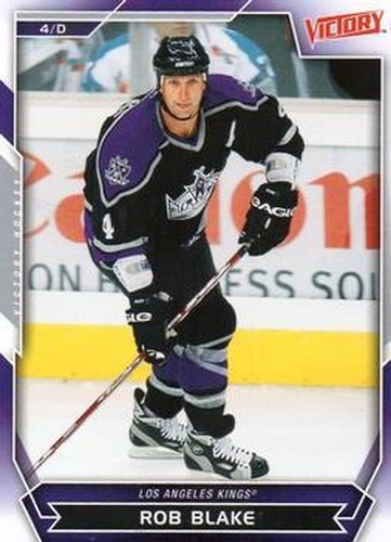 #191 Rob Blake - Los Angeles Kings - 2007-08 Upper Deck Victory Hockey