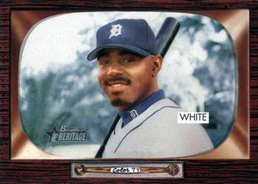 #191 Rondell White - Detroit Tigers - 2004 Bowman Heritage Baseball