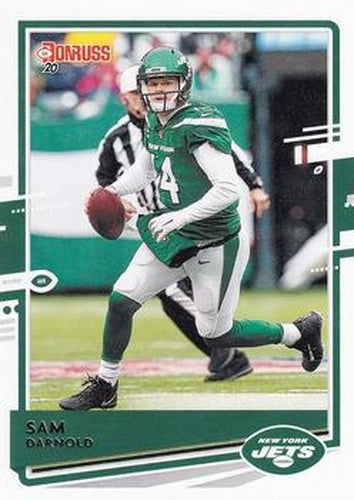 #191 Sam Darnold - New York Jets - 2020 Donruss Football
