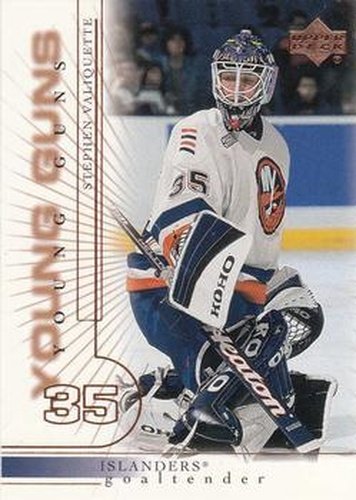 #191 Stephen Valiquette - New York Islanders - 2000-01 Upper Deck Hockey