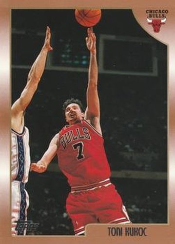 #191 Toni Kukoc - Chicago Bulls - 1998-99 Topps Basketball