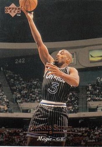 #191 Dennis Scott - Orlando Magic - 1995-96 Upper Deck Basketball