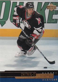 #191 Alexei Zhitnik - Buffalo Sabres - 1999-00 Upper Deck Hockey