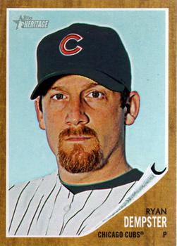 #191 Ryan Dempster - Chicago Cubs - 2011 Topps Heritage Baseball