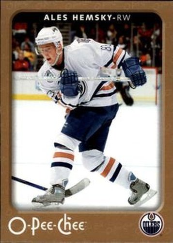 #191 Ales Hemsky - Edmonton Oilers - 2006-07 O-Pee-Chee Hockey