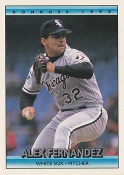 #191 Alex Fernandez - Chicago White Sox - 1992 Donruss Baseball