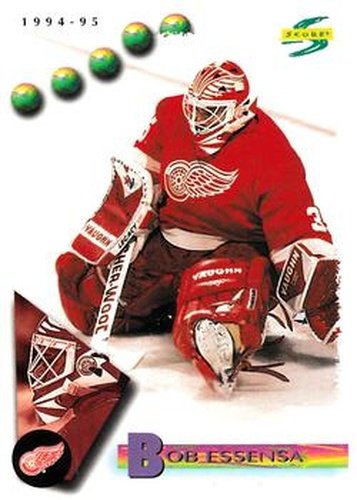 #191 Bob Essensa - Detroit Red Wings - 1994-95 Score Hockey