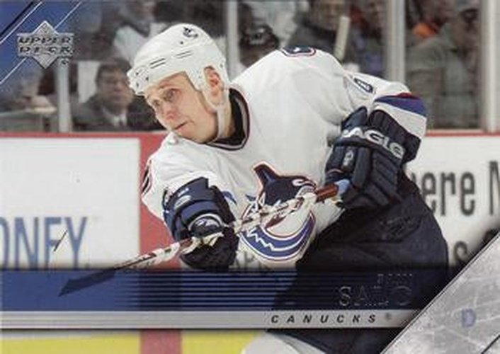 #191 Sami Salo - Vancouver Canucks - 2005-06 Upper Deck Hockey