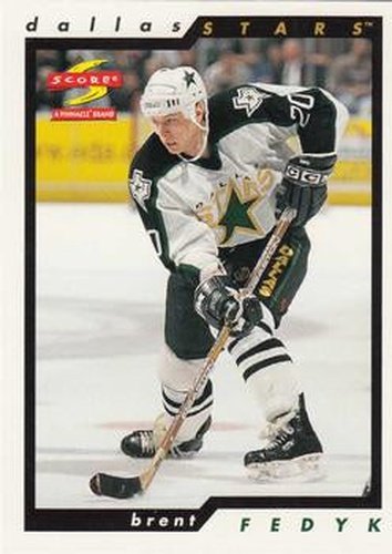 #191 Brent Fedyk - Dallas Stars - 1996-97 Score Hockey