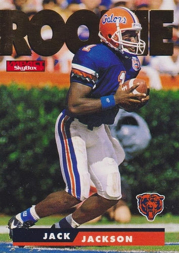 #191 Jack Jackson - Chicago Bears - 1995 SkyBox Impact Football