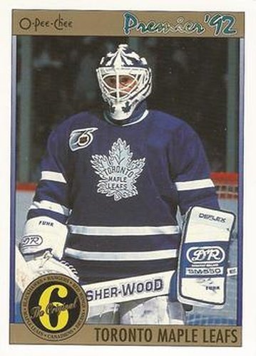 #191 Grant Fuhr - Toronto Maple Leafs - 1991-92 O-Pee-Chee Premier Hockey