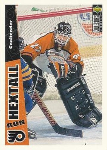 #191 Ron Hextall - Philadelphia Flyers - 1996-97 Collector's Choice Hockey