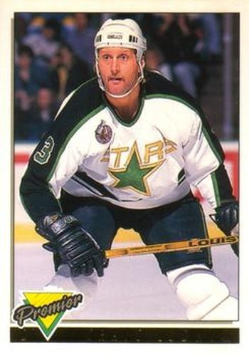 #191 Craig Ludwig - Dallas Stars - 1993-94 O-Pee-Chee Premier Hockey - Gold