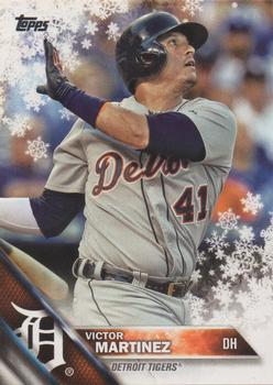 #HMW191 Victor Martinez - Detroit Tigers - 2016 Topps Holiday Baseball