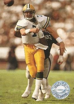 #191 Don Majkowski - Green Bay Packers - 1991 Pro Set Platinum Football