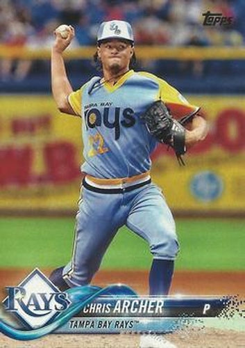 #191 Chris Archer - Tampa Bay Rays - 2018 Topps Baseball