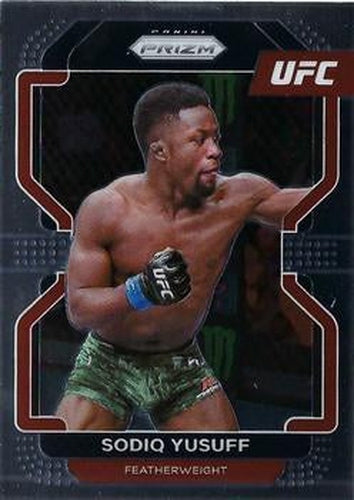 #192 Sodiq Yusuff - 2022 Panini Prizm UFC MMA