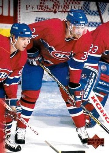 #192 Peter Popovic - Montreal Canadiens - 1995-96 Upper Deck Hockey