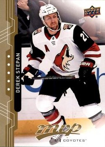 #192 Derek Stepan - Arizona Coyotes - 2018-19 Upper Deck MVP Hockey