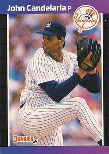 #192 John Candelaria - New York Yankees - 1989 Donruss Baseball