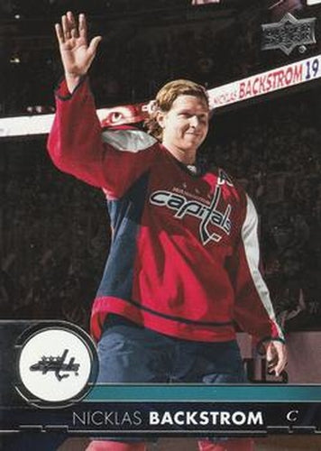 #192 Nicklas Backstrom - Washington Capitals - 2017-18 Upper Deck Hockey