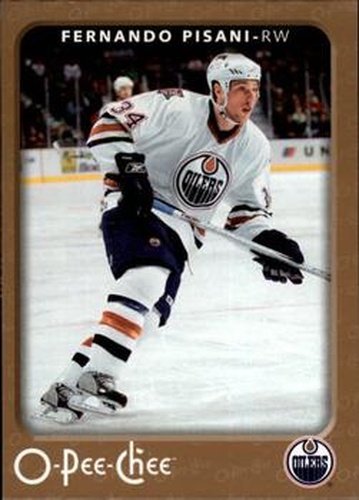 #192 Fernando Pisani - Edmonton Oilers - 2006-07 O-Pee-Chee Hockey