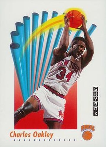 #192 Charles Oakley - New York Knicks - 1991-92 SkyBox Basketball