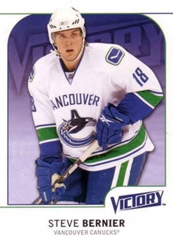 #192 Steve Bernier - Vancouver Canucks - 2009-10 Upper Deck Victory Hockey