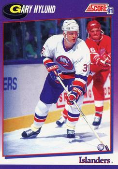 #192 Gary Nylund - New York Islanders - 1991-92 Score American Hockey