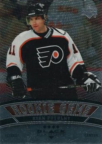 #192 Ryan Potulny - Philadelphia Flyers - 2006-07 Upper Deck Black Diamond Hockey