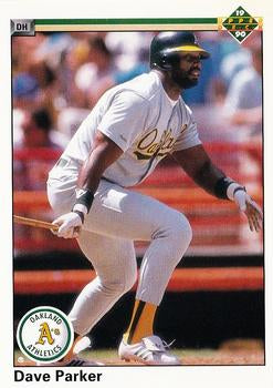 #192 Dave Parker - Oakland Athletics - 1990 Upper Deck Baseball