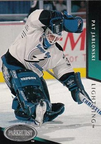 #192 Pat Jablonski - Tampa Bay Lightning - 1993-94 Parkhurst Hockey