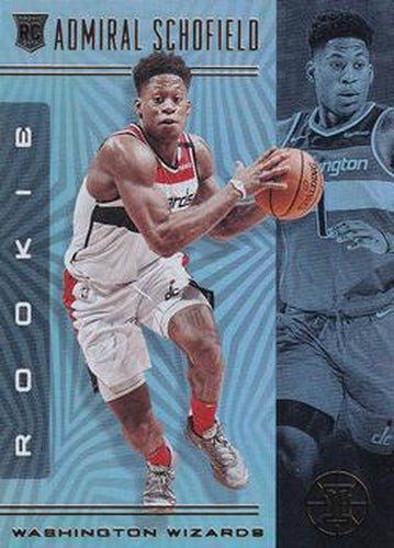 #192 Admiral Schofield - Washington Wizards - 2019-20 Panini Illusions Basketball