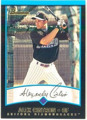 #192 Alex Cintron - Arizona Diamondbacks - 2001 Bowman Baseball