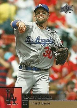 #192 Casey Blake - Los Angeles Dodgers - 2009 Upper Deck Baseball