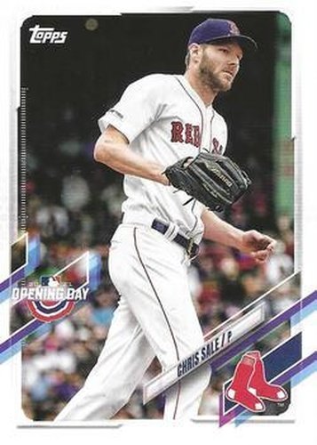 #192 Chris Sale - Boston Red Sox - 2021 Topps Opening Day Baseball