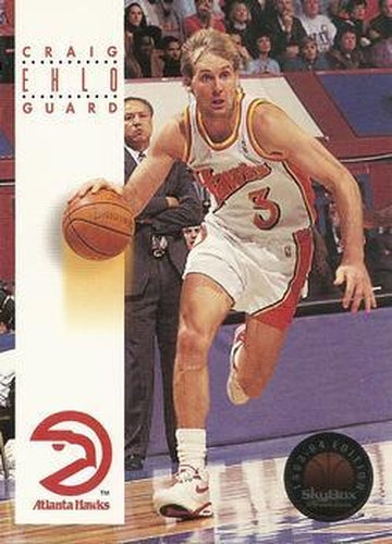 #192 Craig Ehlo - Atlanta Hawks - 1993-94 SkyBox Premium Basketball