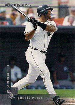 #192 Curtis Pride - Detroit Tigers - 1997 Donruss Baseball