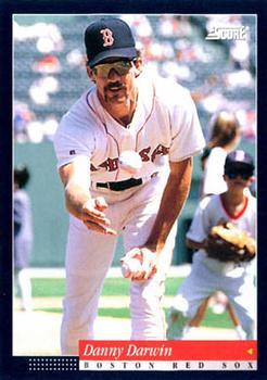 #192 Danny Darwin - Boston Red Sox -1994 Score Baseball